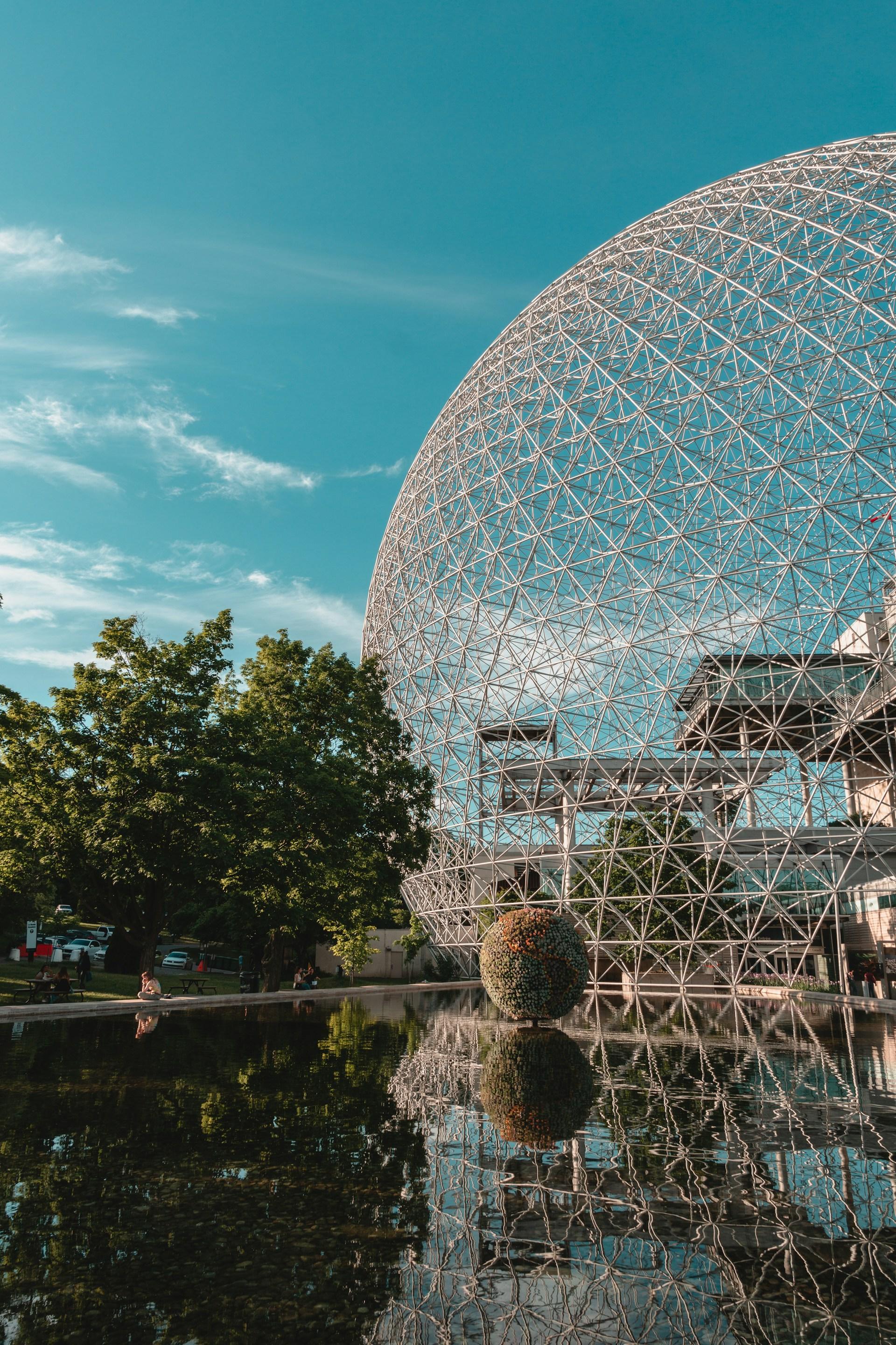 The Montréal Biosphere in Parc Jean-Drapeau
